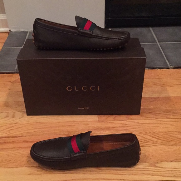 Gucci drivers men’s brown color size 8G main image 5